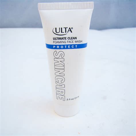 Ulta Skincare Ultimate Clean Protect Foaming Clean Face Wash 15 Ml 5
