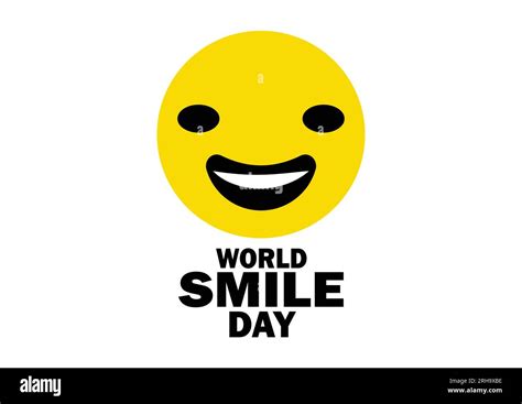 world smile day vector illustration suitable for greeting card poster and banner stock vector