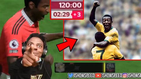 Ishowspeed Goals With Pelé In The Last Minute And Wins Youtube