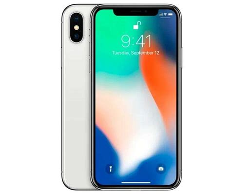 Смартфон Apple Iphone X 64gb Silver в Алматы цены купить в интернет