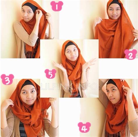 Pin By Angel Laforme On Tutorial Hijab ️ Hijab Style Tutorial Hijab