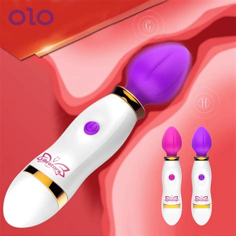 Olo 10 Speed G Spot Vibrator Clitoris Stimulate Massage Stick Female Masturbation Av Stick Dildo
