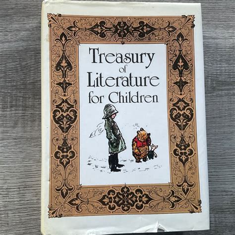 Vintage Childrens Book Treasury Of Literature For Children Etsy