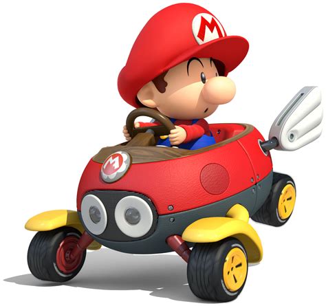 Baby Mario | Mario kart, Mario kart characters, Mario kart 8