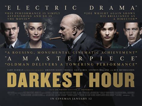 The darkest hour (also known as: 2017-Darkest Hour-poster