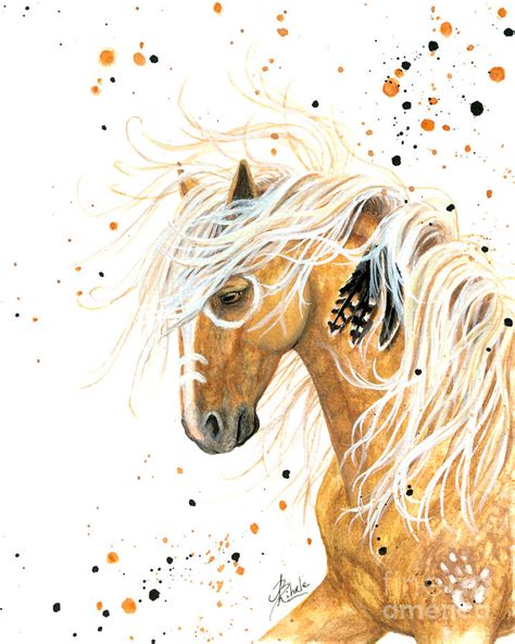 Majestic Palomino Horse 84 Painting By Amylyn Bihrle