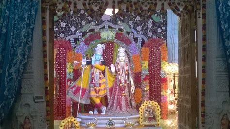 Cute Kanha Ji Radha Krishna Beautiful Statue Inside Prem Mandir Vrindavan