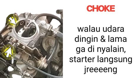 Choke Aktif Karburator Daihatsu Charade Classy G Rs Classy Story