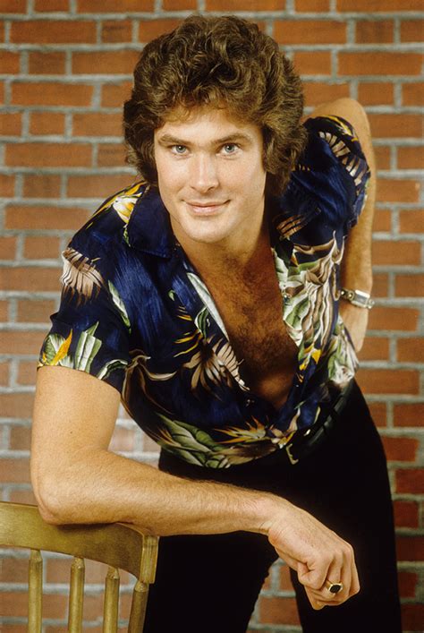 David hasselhoff has become one of the most recognizable faces on television and throughout the world. 20 Cheesy Old Portraits of David Hasselhoff