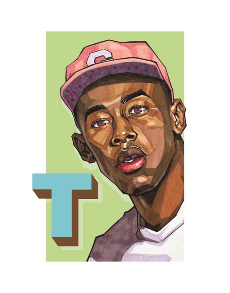 T Tyler The Creator 11x14 · Illustratiian · Online Store Powered By