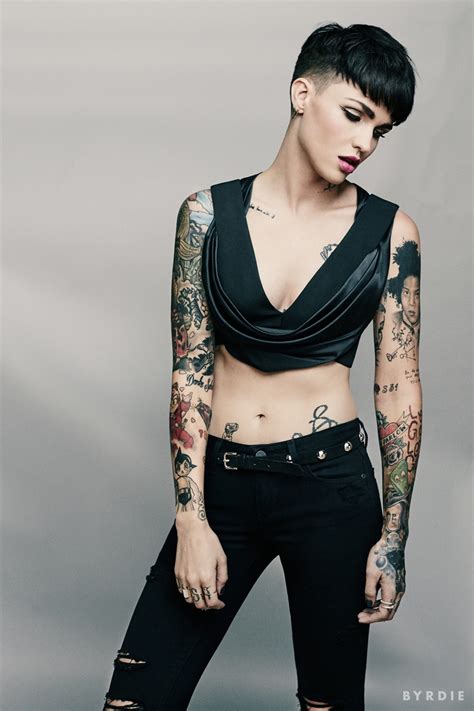 Stunning Ruby Rose Tattoos — All You Ever Wanted To Know