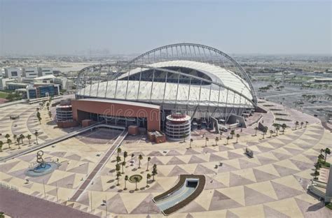 Khalifa International Stadium In Doha Qatar Stock Photo Image Of