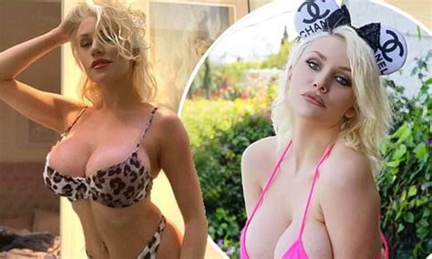 Courtney Stodden Showcases Her Very Ample Assets In A Collection Of