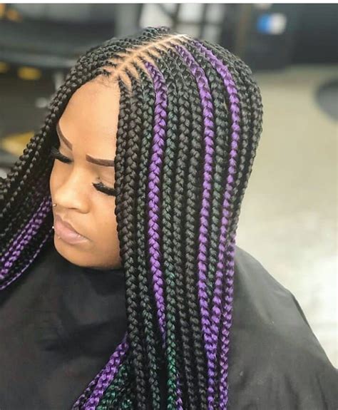 Add some flair to your look & get inspired with french braids have been really in style for a while. Ghanaian hairstyles on Instagram: "Layered feedin braids ...