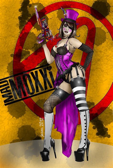 mad moxxi borderlands 2 by 6anti6hero6 on deviantart borderlands geek poster borderlands 2