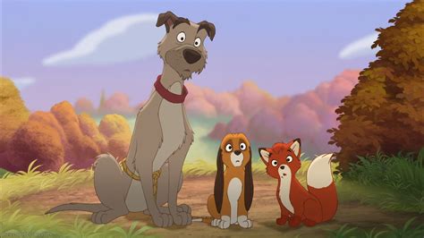 Fox And The Hound Chief Copper And Tod All Together The Fox And The