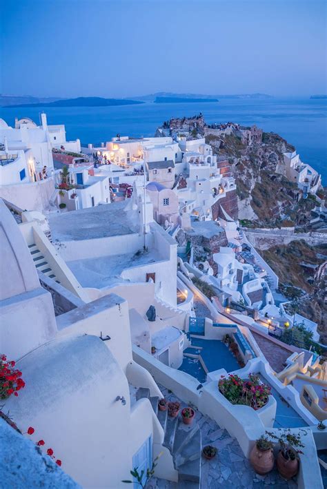 Evening In Oia Santorini Greece Greece Travel Places