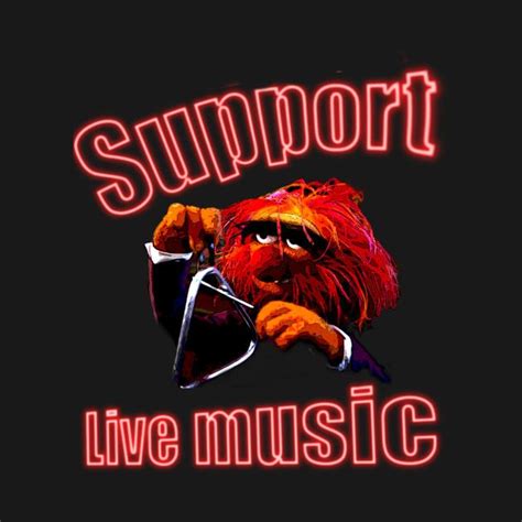 Check Out This Awesome Supportlivemusic Design On Teepublic
