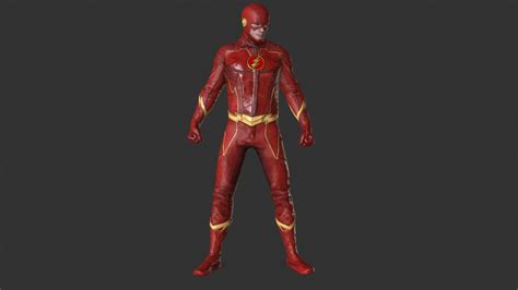 The Flash Cw Series 3d Cgtrader