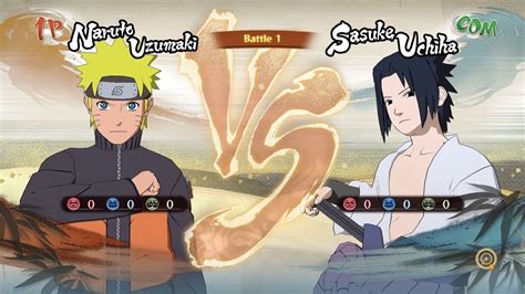 Naruto Shippuden Ultimate Ninja Storm 4 Naruto Uzumaki Vs Sasuke