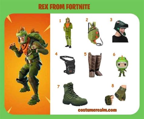 How To Dress Like Fortnite Rex Costume Guide Diy Fortnite Rex Outfit