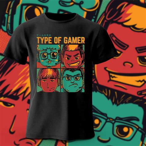 Type Of Gamer T Shirt Urban Collection