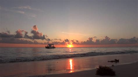 Relaxing Caribbean Sunrise Punta Cana Youtube