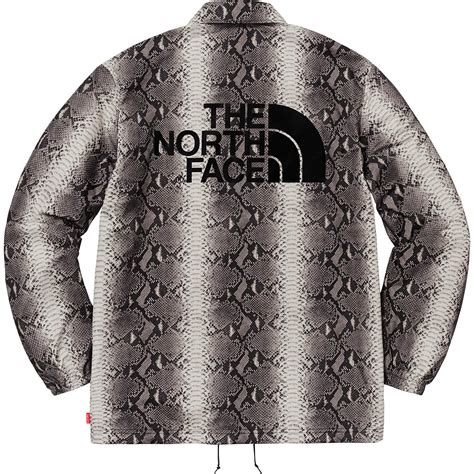 Supreme The North Face Snakeskin Taped Seam Coaches Jacket Supreme