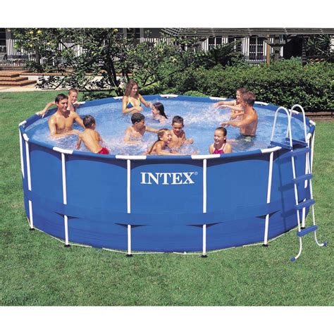 Intex Metal Frame Pool Set 15 Feet By 48 Inch Older Model