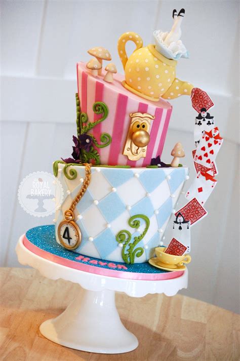 Alice In Wonderland Cakes Cake Style