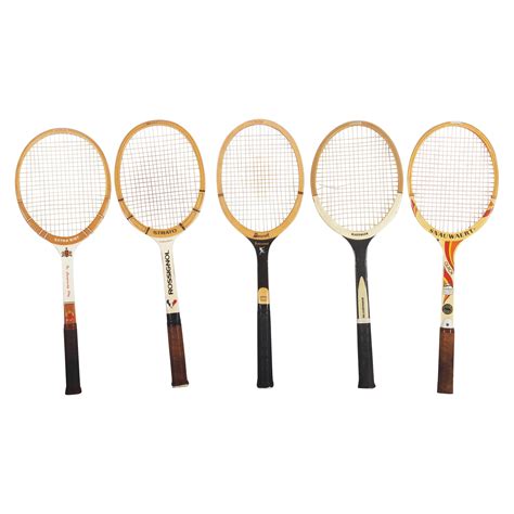 Collection Of 16 Vintage Tennis Rackets At 1stdibs Vintage Tennis