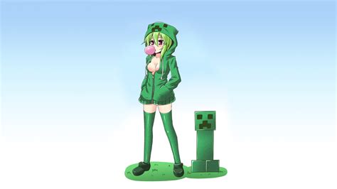 Fondos De Pantalla Minecraft Enredadera Chicas Anime Anime