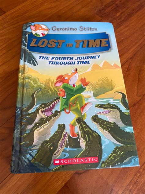 Geronimo Stilton Lost In Time Hard Cover Hobbies And Toys Books