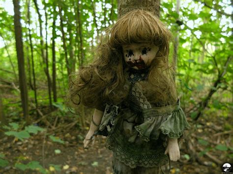 Cute And Spooky Creepy Dolls In The Forest Germany Off The Beaten