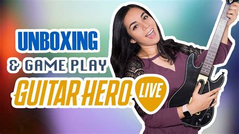 Unboxing Y Gameplay Guitar Hero Live Vicky Valadez Youtube