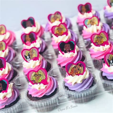 Barbie Cupcakes Barbie Cupcakes Barbie Birthday Barbie Birthday Party