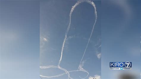 Whidbey Navy Admits Aircraft Drew Penis In Sky Over Washington