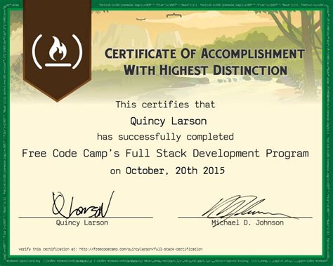 The Terrific Free Code Camp Full Stack Development Certification For