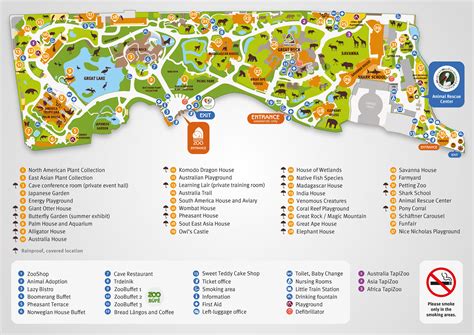 Zoo Map Zoo In The Heart Of Budapest