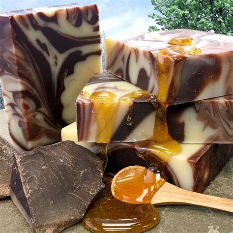 Natural Soap Chocolate And Honey Chagrin Valley Soap