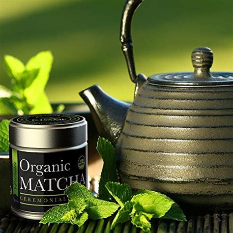 Kiss Me Organics Ceremonial Matcha Japanese Matcha Green Tea Powder