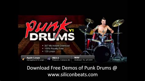Punk Drum Loops Punk Drum Loops V1 Youtube