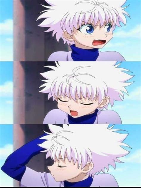Why Are You Blushing There Killua