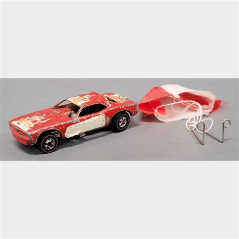 Redline Hot Wheels Red Enamel 6969 Snake Funny Car Toys Trains And