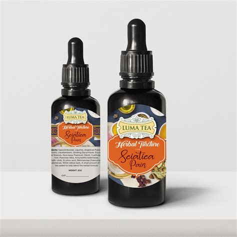 Sciatica Pain Tincture Buy Premium Herbal Products Online Luma Tea