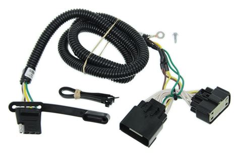 So, not compatible without modification. Curt T-Connector Vehicle Wiring Harness with 4-Pole Flat Trailer Connector Curt Custom Fit ...