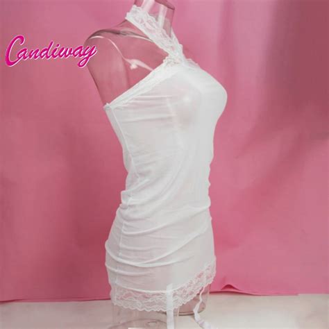 Candiway Babydoll Chemise Sexy Lingerie Hot Women Exotic Apparel Lace
