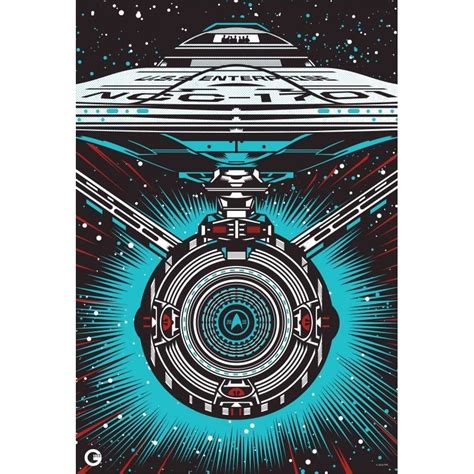 Star Trek Uss Enterprise Poster Large A1 Size Posters And Prints