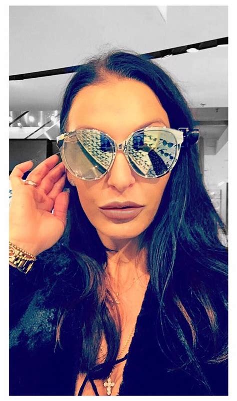 Nadine Kerastas Cat Eye Sunglasses Mirrored Sunglasses Sunglasses