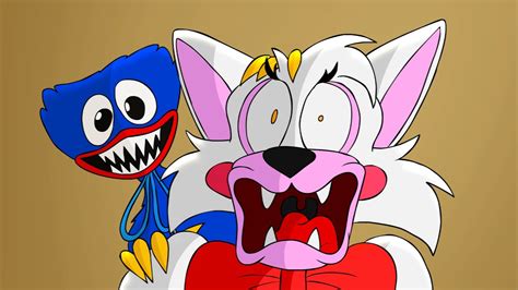 Five Nights At Christmas Huggy Wuggy And Mangle Tony Crynight Youtube